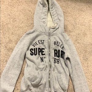 Super dry zip up hoodie